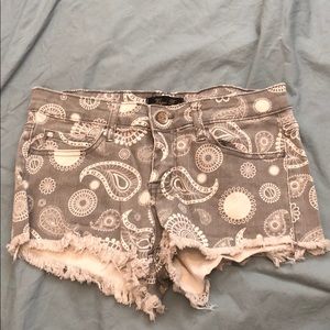 Paisley shorts